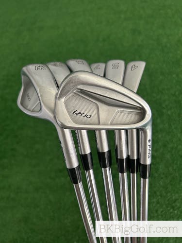 Ping i200 Iron Set 4-W / Ping AWT 2.0 Lite Soft Regular