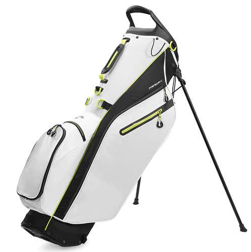 Callaway Fairway C Double Strap Stand Bag (9",4-way top, White/Black/Yellow) NEW