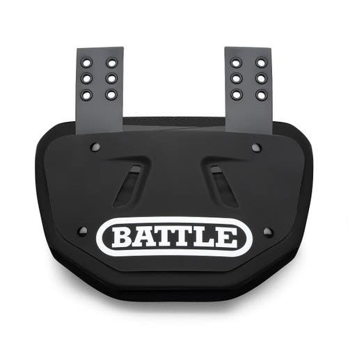 New Youth Battle Back Bone Plate - Flat Black