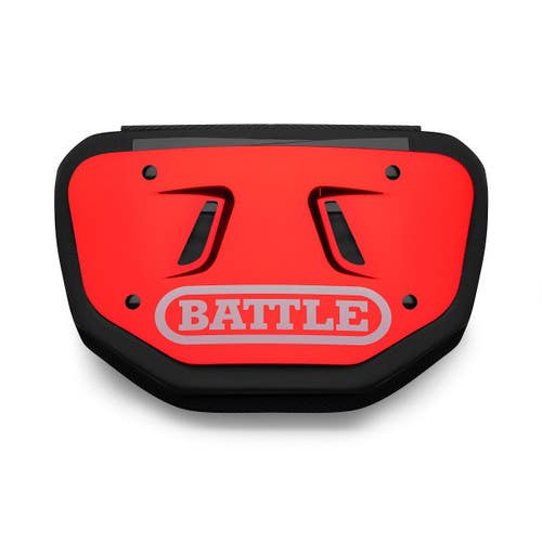 New Adult Battle Back Bone Plate - Red Chrome