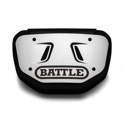 New Adult Battle Back Bone Plate - Silver Chrome