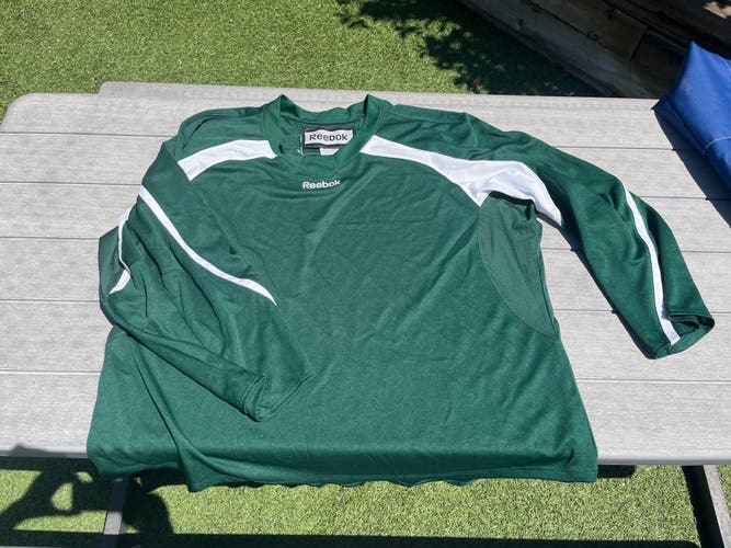 Reebok Goalie Jersey Green Hockey Vermont Minnesota Wild