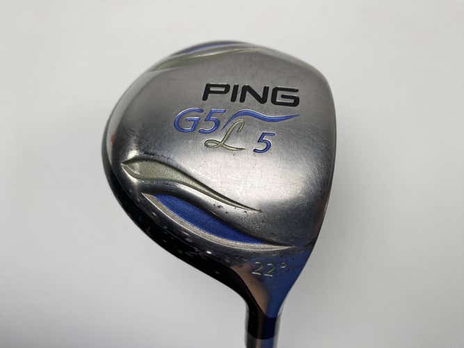 Ping G5 Ladies 5 Fairway Wood 22* ULT50F 50g Ladies Graphite Womens RH