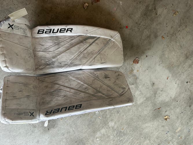 Bauer X5 pro hockey pads