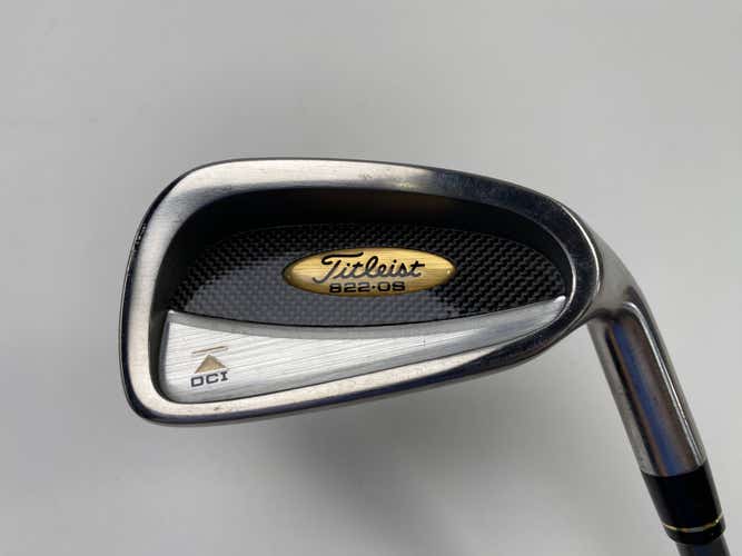 Titleist DCI 822 Oversize Single 6 Iron UltraLight 75g Regular +1.5'' RH