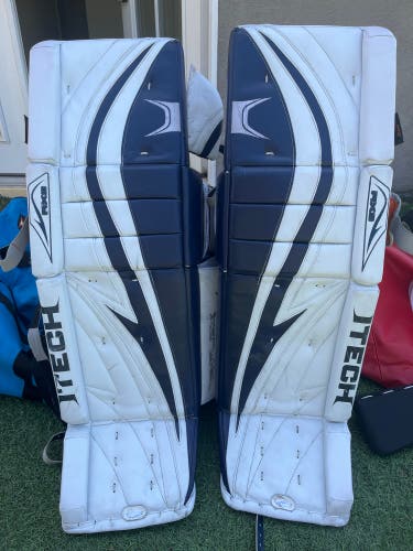 ITECH RX9 Goalie Pads 37+1 w/ adj knee blocks DiPietro