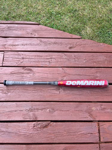 Used 2015 DeMarini BBCOR Certified Alloy 30 oz 33" Voodoo Overlord Bat