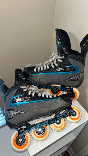 Mission AXIOM T7 Hockey Inline Skates Men's 10D (11.5 US Men Shoe)