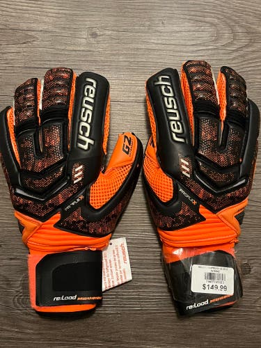 New Large Reusch Goalie Gloves