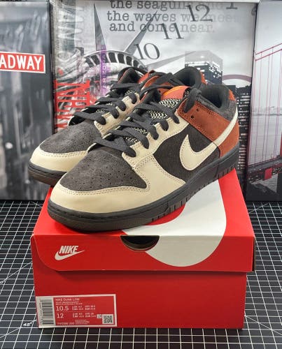 Nike Dunk Low Red Panda Men's Sneaker Size 10.5 US FV0395-200 NEW
