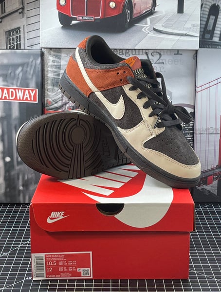 Nike Dunk Low Red Panda Men's Sneaker Size 10.5 US FV0395-200 NEW