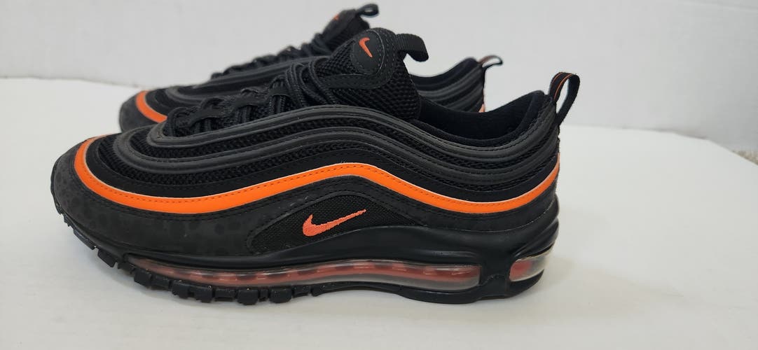 Nike Air Max 97 GS Size 6Y/ Size 7.5 Womens Safari Black Orange DX3088-001