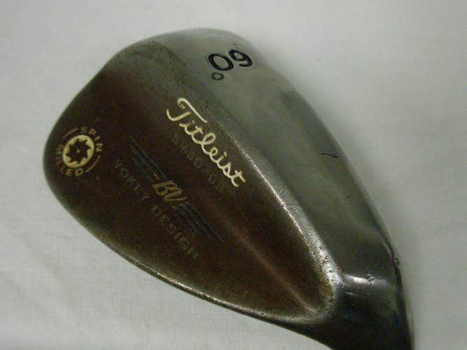 Titleist Vokey Spin Milled Oil Can Lob Wedge 60* 08* (Steel) Golf Club