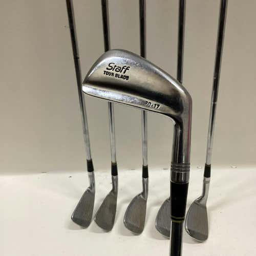 Used Wilson Staff Tour Blade 6 Piece Regular Flex Steel Shaft Men's Package Sets