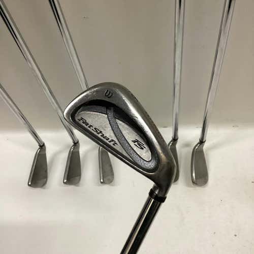 Used Wilson Fat Shaft 3i-9i Regular Flex Steel Shaft Iron Sets