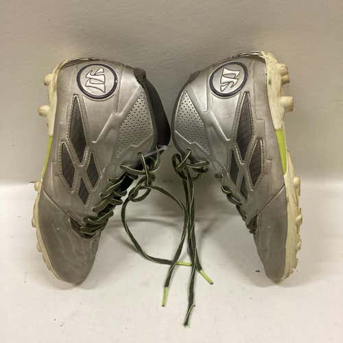 Used Warrior Burn 8.0 Junior 03.5 Lacrosse Cleats