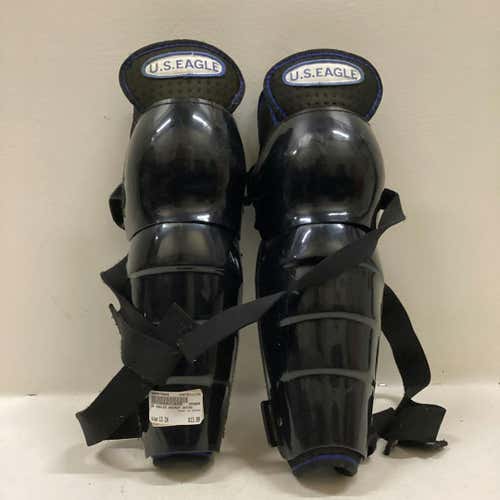 Used Us Eagles 13" Hockey Shin Guards