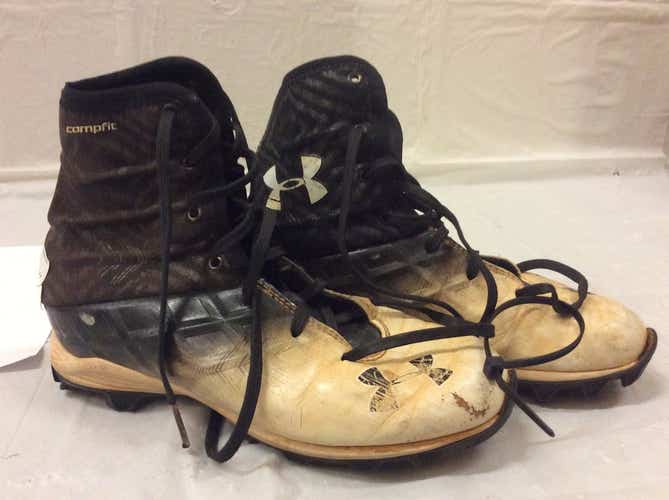 Used Ua Compfit Cleats Sz 3