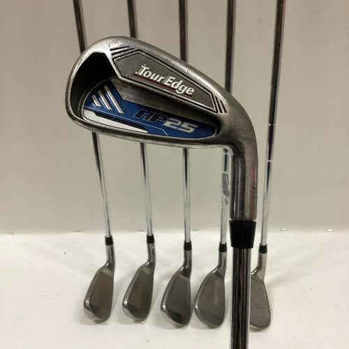 Used Tour Edge Hp 25 6 Piece Regular Flex Steel Shaft Men's Package Sets