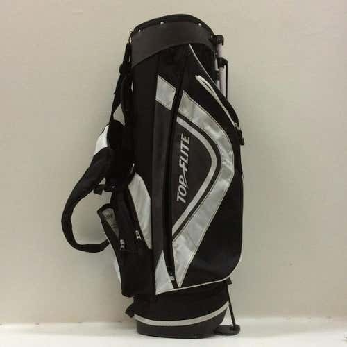 Used Top Flite Stand Bag Black Golf Stand Bags