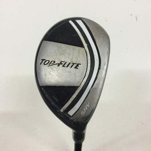 Used Top Flite 5hy 5 Hybrid Senior Flex Graphite Shaft Hybrid Clubs