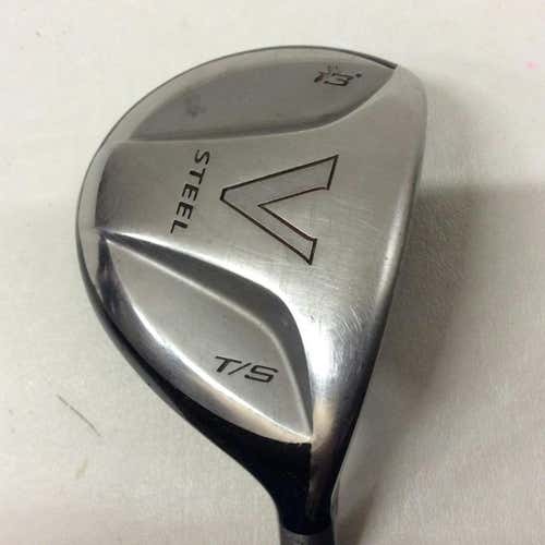 Used Taylormade Steel V 3 Wood Graphite Stiff Golf Fairway Woods