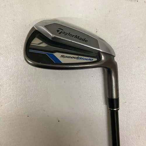 Used Taylormade Speedblade 9 Iron Stiff Flex Graphite Shaft Individual Irons