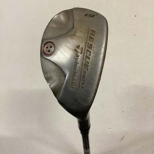 Used Taylormade Rescue Dual 3 Hybrid Regular Flex Steel Shaft Hybrid Clubs