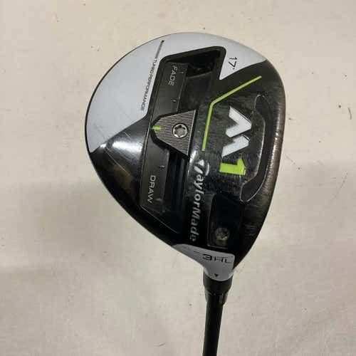 Used Taylormade M1 3hl 3 Wood Regular Flex Graphite Shaft Fairway Woods