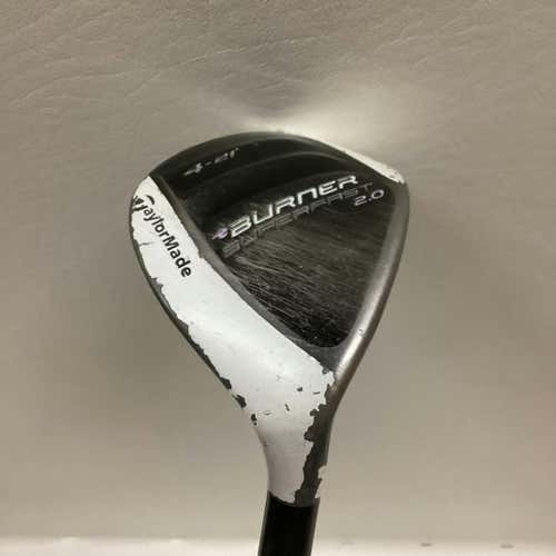 Used Taylormade Burner Superfast 2.0 4 Hybrid Ladies Flex Graphite Shaft Hybrid Clubs