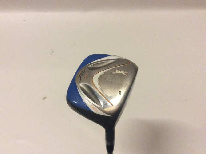 Used Slazenger Raw Dist 3 Wood Graphite Regular Golf Fairway Woods