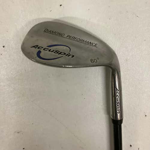 Used Sandwadge 56 60 Degree Regular Flex Steel Shaft Wedges