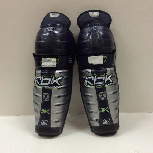 Used Reebok 3k 14" Hockey Shin Guards