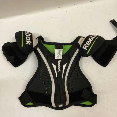 Used Reebok 12k Lg Hockey Shoulder Pads