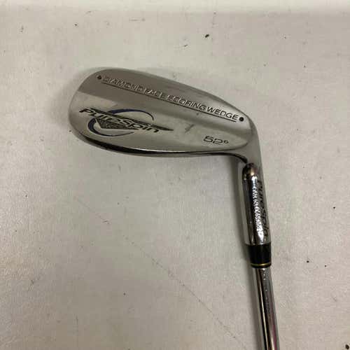 Used Pure Spin 52 Gap Approach Wedge Regular Flex Steel Shaft Wedges