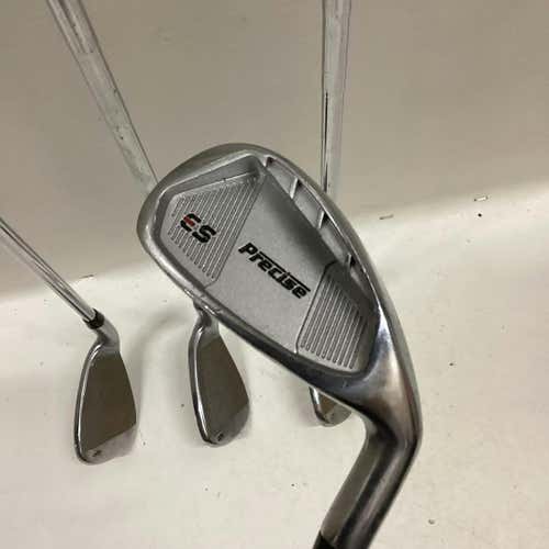 Used Precise Es Irons 4 Piece Regular Flex Steel Shaft Men's Package Sets