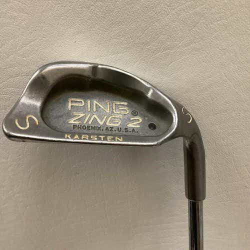 Used Ping Zing 2 Sand Wedge Regular Flex Steel Shaft Wedges