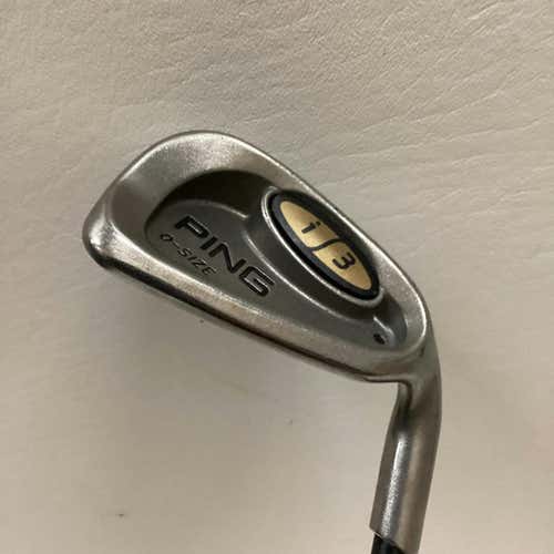 Used Ping O-size 9 Iron Regular Flex Graphite Shaft Individual Irons