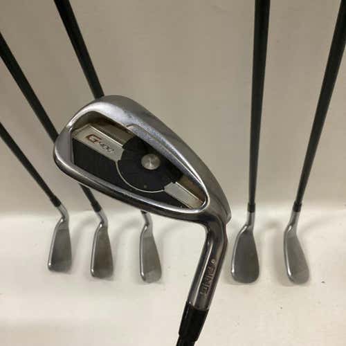 Used Ping G400 5i-gw Aw Stiff Flex Graphite Shaft Iron Sets