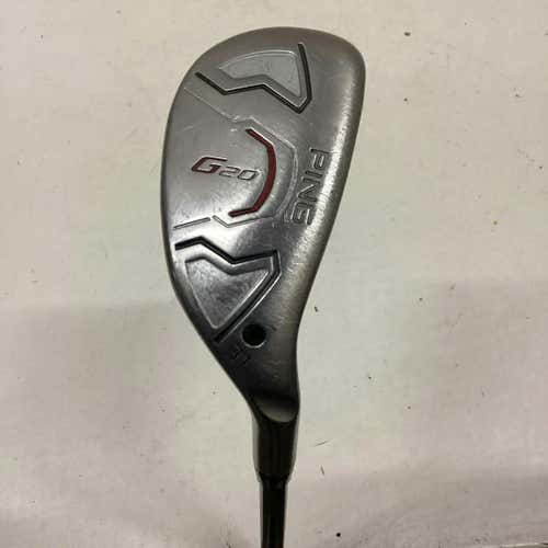 Used Ping G20 2 Hybrid Ladies Flex Graphite Shaft Hybrid Clubs