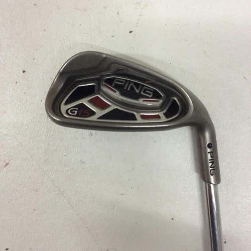 Used Ping G15 9 Iron Stiff Flex Steel Shaft Individual Irons