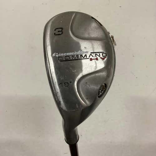 Used Pinemeadow Command Hy 3 Hybrid Regular Flex Graphite Shaft Hybrid Clubs