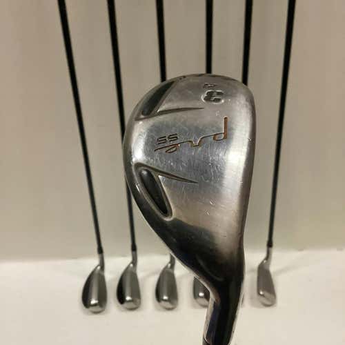 Used Pinemeadow Pre Ss 3i-9i Regular Flex Graphite Shaft Iron Sets