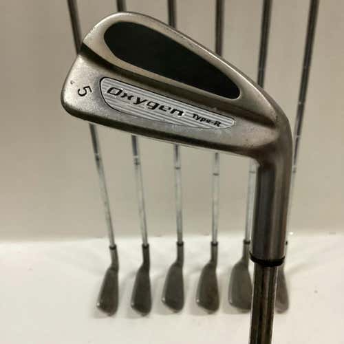 Used Oxygen Type-r Iron Set 4i-pw Stiff Flex Steel Shaft Iron Sets