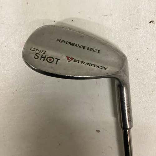 Used One Shot Strategy 60 Degree Regular Flex Steel Shaft Wedges