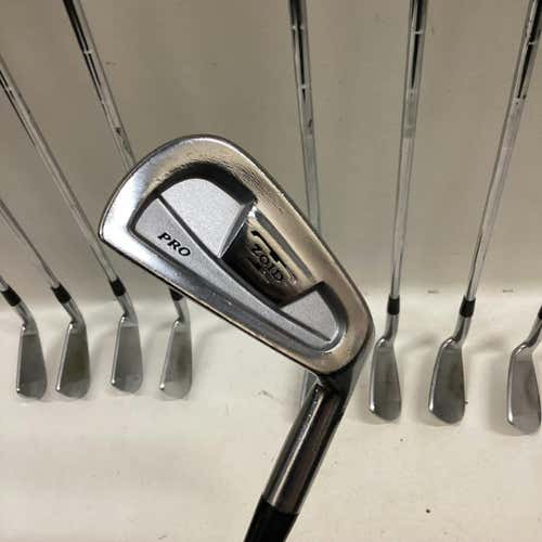 Used Mizuno T-zoid Pro 2i-pw Regular Flex Steel Shaft Iron Sets