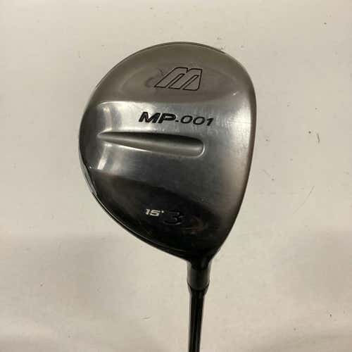 Used Mizuno Mp .001 3 Wood Regular Flex Graphite Shaft Fairway Woods