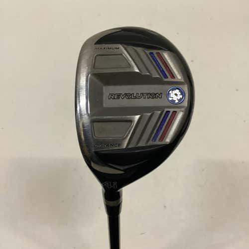 Used Maxfli Revolution 4i 4 Hybrid Regular Flex Steel Shaft Hybrid Clubs