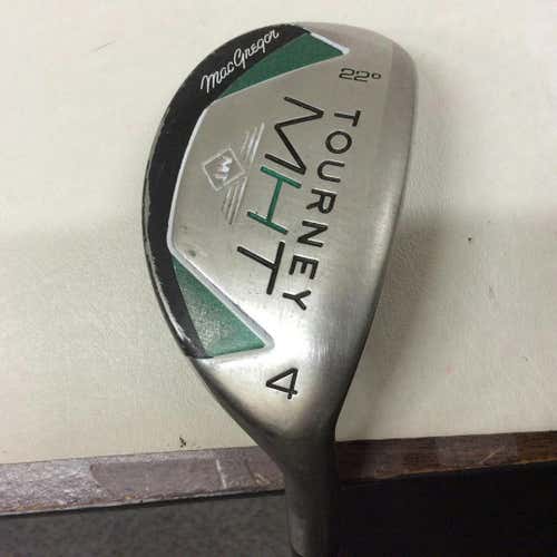 Used Macgregor Tourney Mft 4 Hybrid Graphite Regular Golf Hybrids