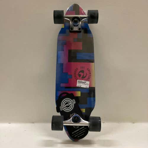 Used Kryptonics 26 Cutaway Cruiser Long Complete Skateboards